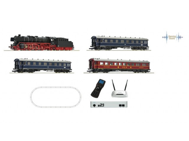 Roc51308 Bro1 Steam Train Set With Sound Z21