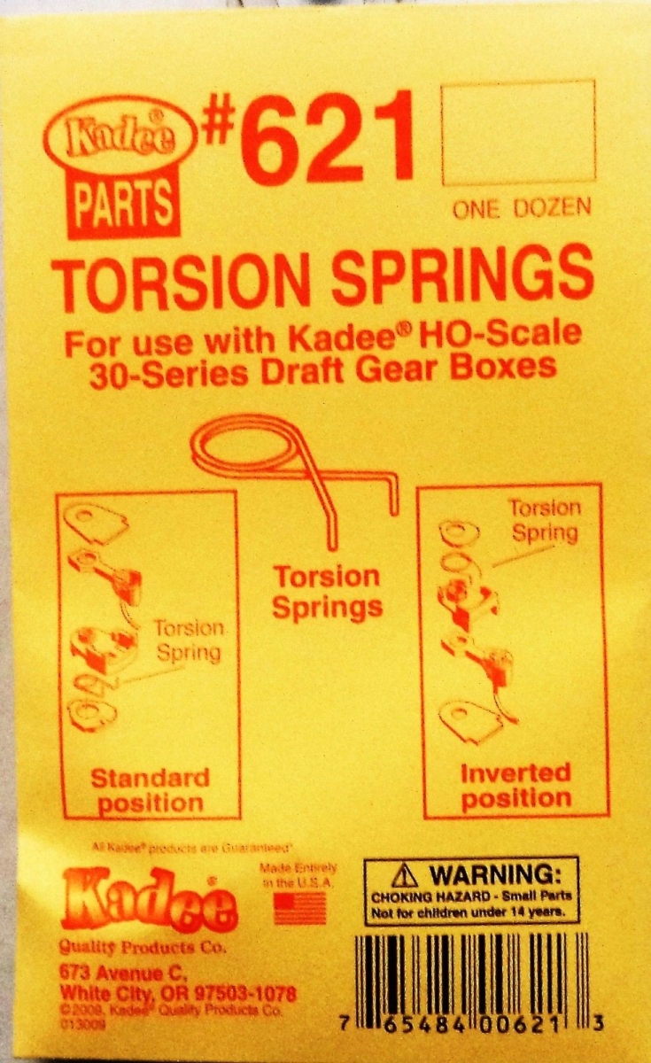 Kad621 Torsion Spring For Coupler, 30 Boxes