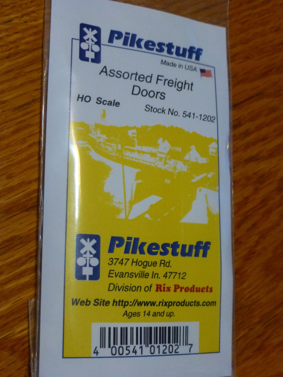 Pikestuff Pks1202 Ho Freight Doors Assorted