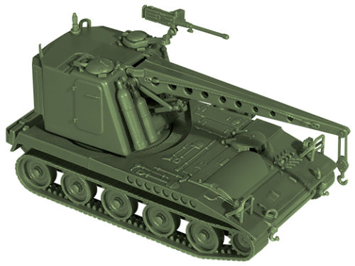 Roc05078 Minitank H0 Kit - M578 Armoured Recovery Vehicle Us Army