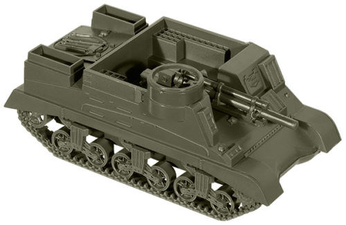 Roc05047 Minitank H0 Kit - After World War Ii M7b1 Us Army