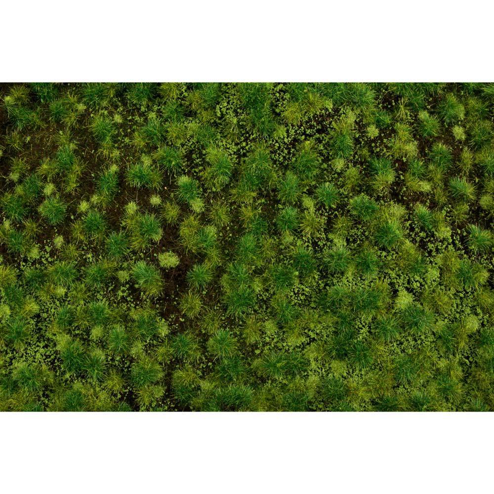 Bac32922 Tufted Grass Mat - Medium Green
