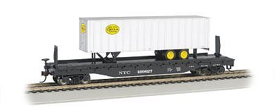 Bac16703 52 Ft. 6 In. Flat Car New York Central
