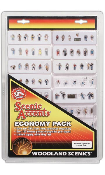 WOO2063 Assorted Figure Set Economy Pack