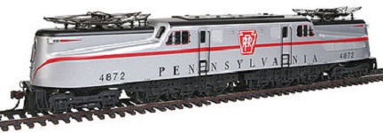 Bac65254 Gg - 1 Dcc Ready Prr 4866 Silver With Red Stripe