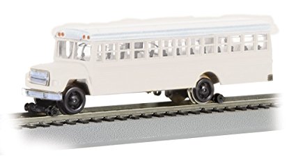 Bac46215 Bus With Highrailer White