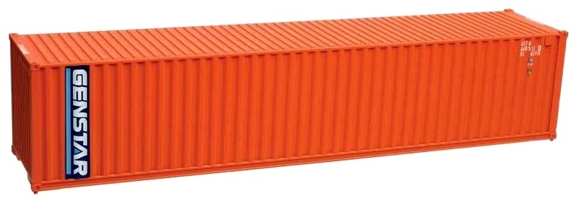 Atl50003861 N Scale 40 Ft. Gemstar Container, Set Of 2