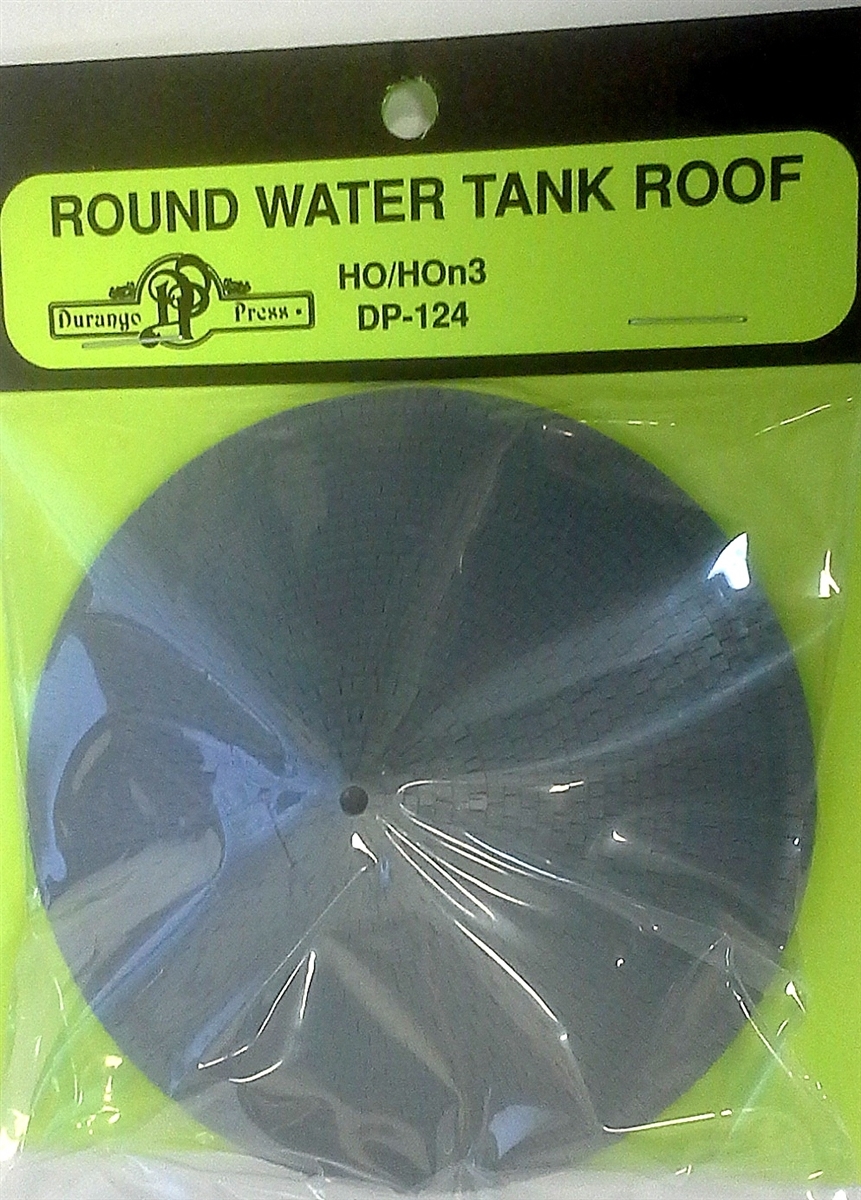 Drp124 Ho Scale Round Water Tank Roof