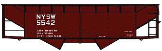 Acu7738 50-ton Offset-side 2-bay Susquehanna Hopper Kit