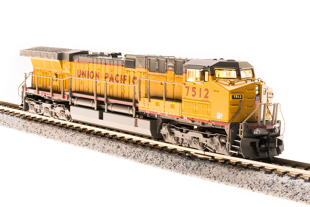 Bli3753 N Scale Ge Ac6000, Up Yellow & Gray Scheme, Paragon3 Sound, Dc & Dcc Model Train - No.7562