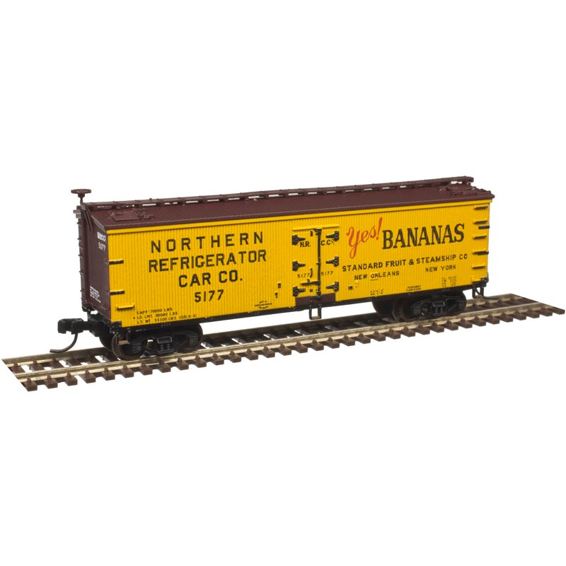 Atl50003878 40 Ft. Wood Reefer Undecorated - N Scale