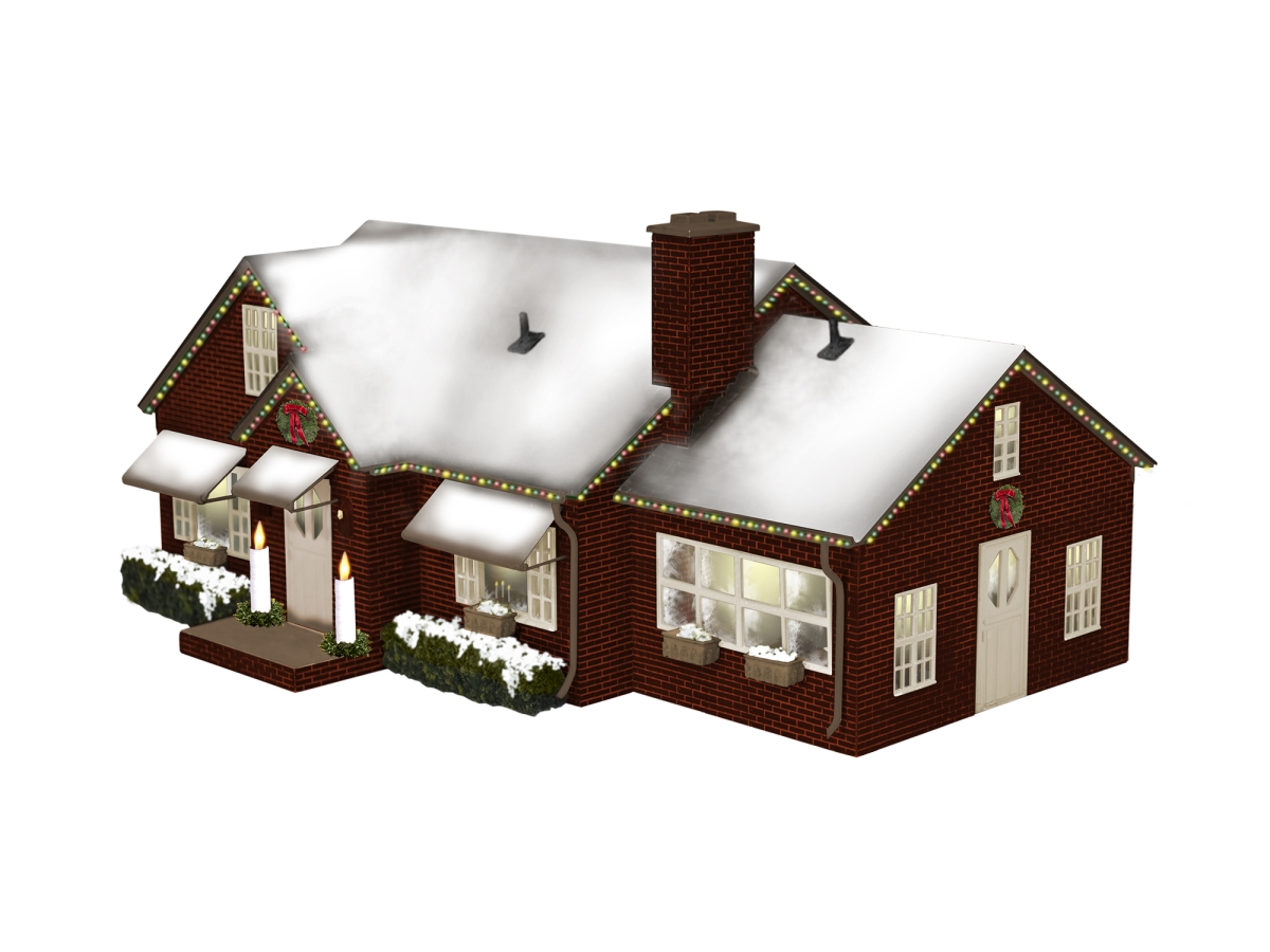 Lnl84795 O Scale Deluxe Christmas House