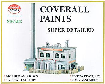 Model Power Mdp1566 N Scale Coverall Paints Building Kit
