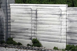 Mon114 Ho Groove Face Tunnel Wall Concrete - Pack Of 2