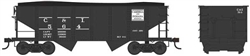 Bow37965 N Prr Class Gla 2-bay Open Hopper, Cambria & Indiana 561 - Black