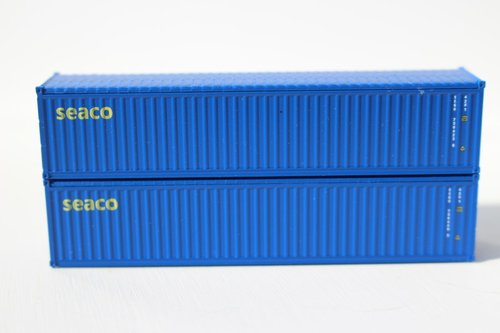 Jtc402004 N 40 Ft. Canvas & Open-top Magnetic Containers, Seco - Blue