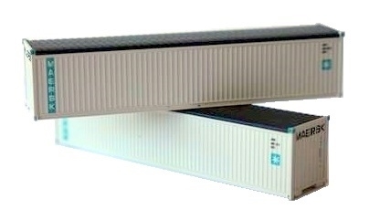 Jtc402401 N 40 Ft. Canvas & Open Top Containers With Rib-style Magnetic Connection System, Maersk