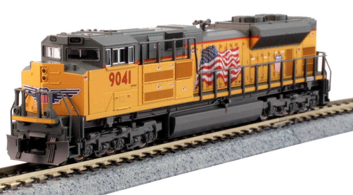 Kat1768520 N Emd Sd70ace With Nose Headlight, Union Pacific No.9041