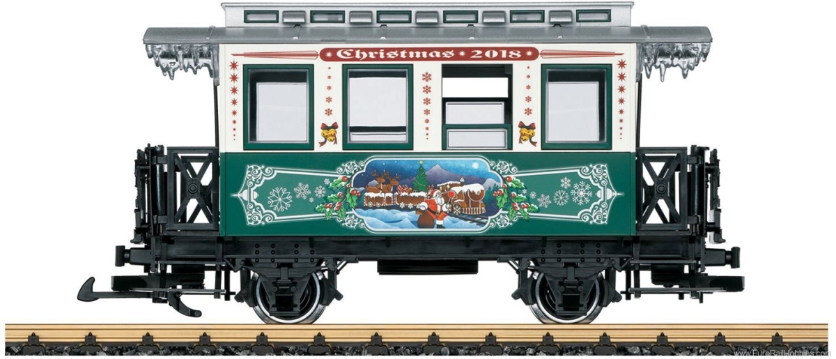 36018 G Scale Christmas Car For 2018