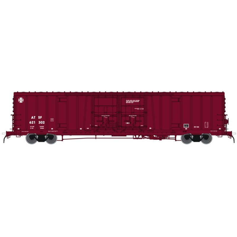 Atl50004056 N Scale Undecorated Bx-166 Box Car