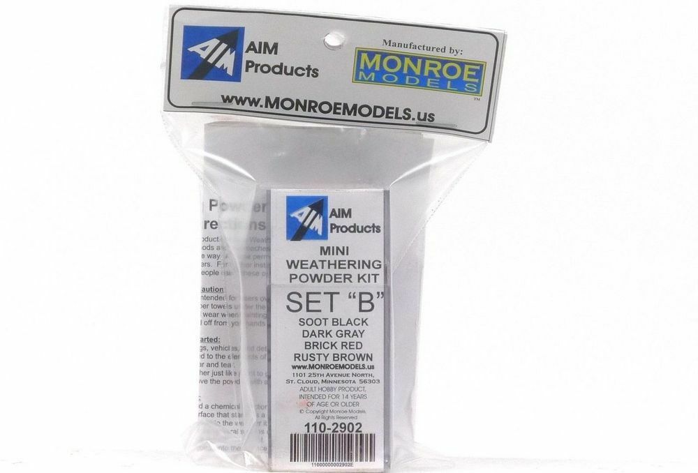Mon2902 Set B Powder Weather Dark Earth Model Kit