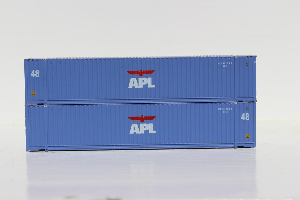 Jtc485014 N Scale Apl 3-42-3 Corrugated Container With Magnetic System