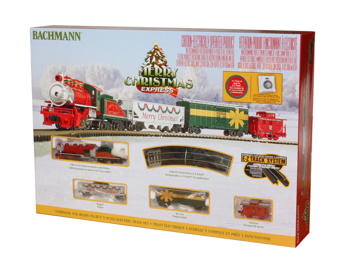 Bac24027 N Scale Merry Christmas Express Train Set