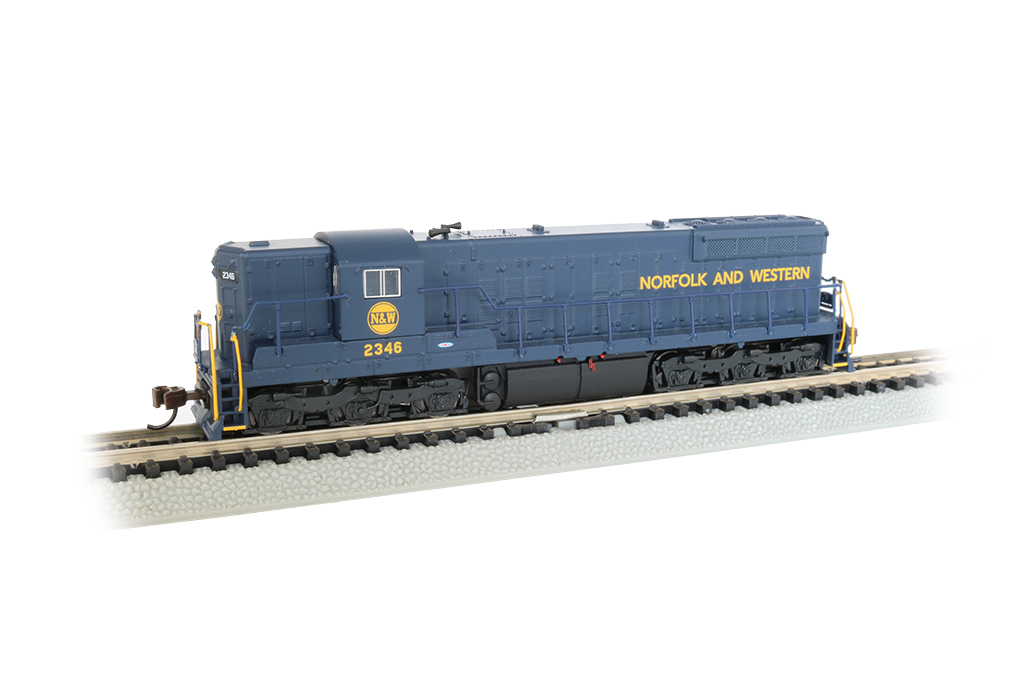 Bac62353 N Scale Norfolk & Western Sd9 Diesel Locomotive No.2346 Model Train
