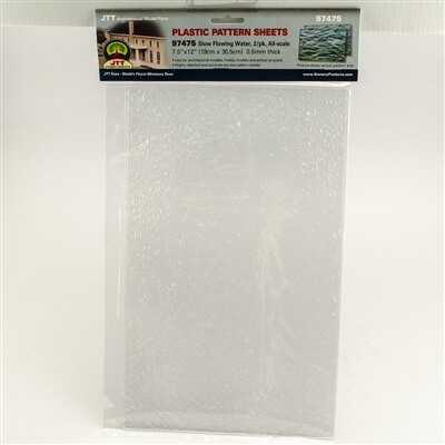 JTT97475 N 10 mm Slow Flowing Water Pattern Sheet - 2 Count