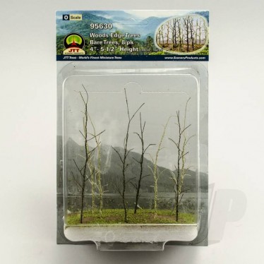 JTT95630 N Woods Edge Trees, Bare Green - Pack of 8
