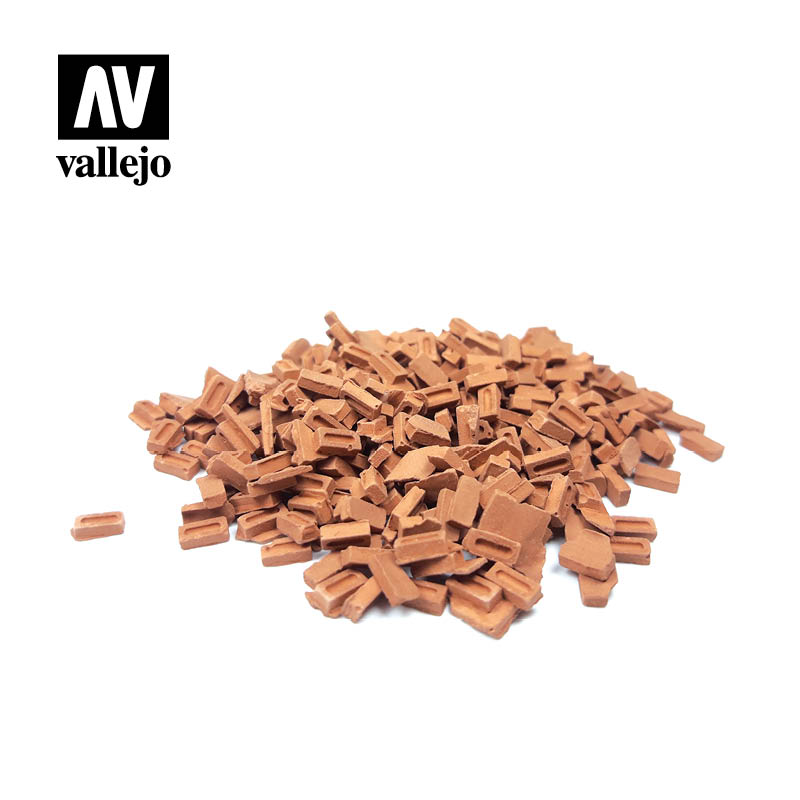 VLJSC232 1-35 Scale Colored Brick