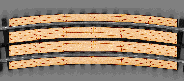 Blr216 O Wood Coverd Xing 72 In. 3 Rail