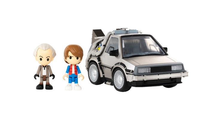 KOTGN183 Non Scale QV-01 Back to the Future Time Machine Model Set
