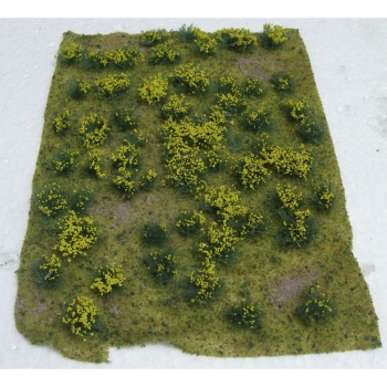 Jtt95605 5 X 7 In. Flowering Meadow Mat, Yellow