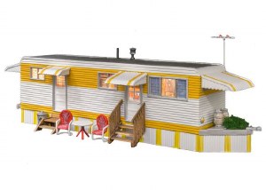 Woo4952 N Scale Sunny Day Trailer