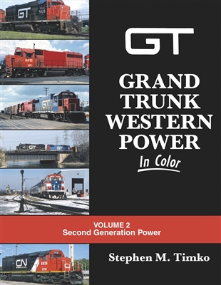 Msb1626 Grand Trunk Western Power In Color Volume 2 Second Generation Power