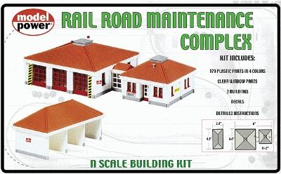 Model Power Mdp1584 N Railroad Maintenance Complex Kit