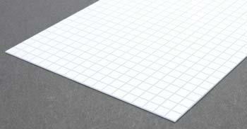 Evg4506 0.15 In. Plastic Square Tile Sheet