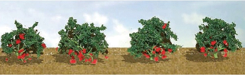 Jtt95577 O Scale Strawberry Plants, Pack Of 8