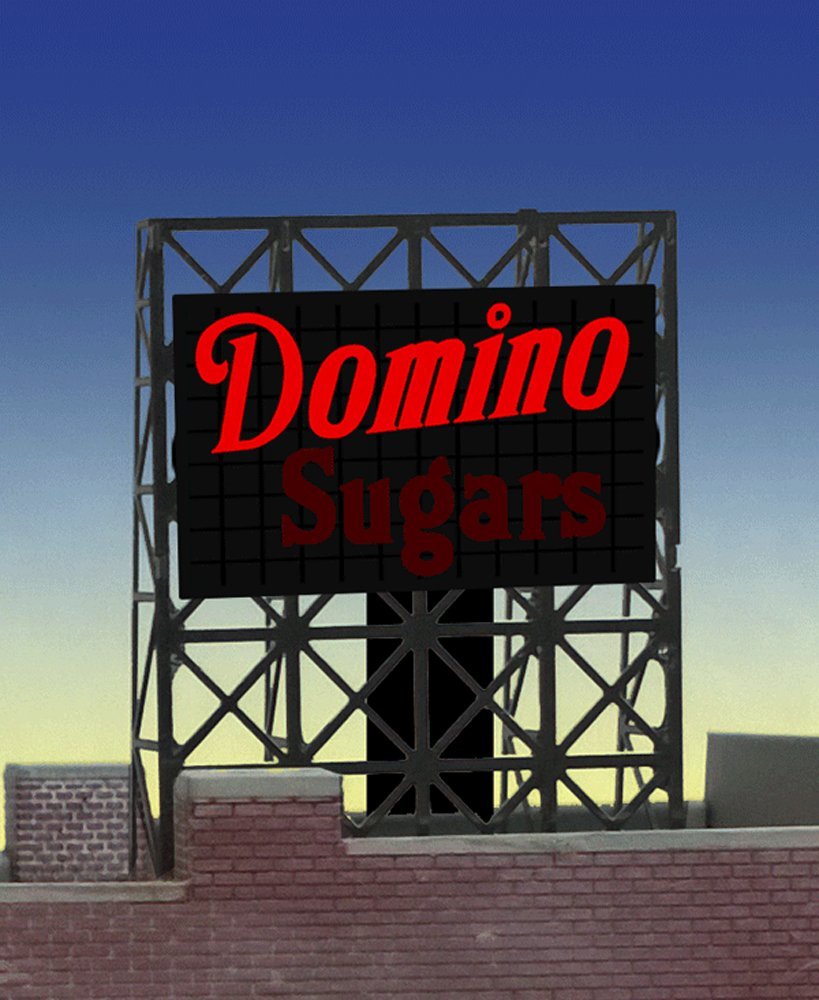 Mie339020 N-z Domino Sugars Animated Billboard Sign