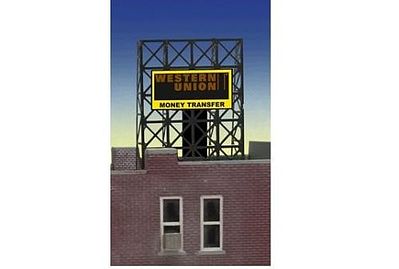 Mie338940 Western Union Animated Rooftop Billboard Lattice Support