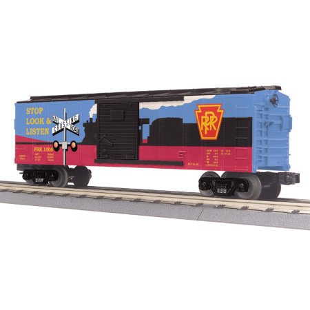 Mth3074828 Pennsylvania Railroad Steel Boxcar With Led Lights