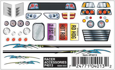 Pinp4013 Racer Accessories Dry Transfer