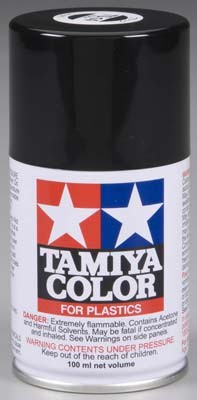 Tamiya Paint TAM85014 Tamiya TS14 Spray Lacquer, Black Tamiya Paint TAM85014 Tamiya TS14 Spray Lacquer, Black
