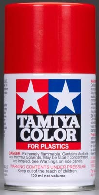 Tamiya Paint TAM85085 Tamiya TS85 Spray Lacquer, Bright Mica Red Tamiya Paint TAM85085 Tamiya TS85 Spray Lacquer, Bright Mica Red