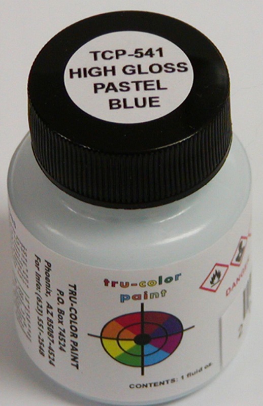 Tru-Color Paint TCP541 1 oz High Gloss Pastel - Blue Tru-Color Paint TCP541 1 oz High Gloss Pastel - Blue