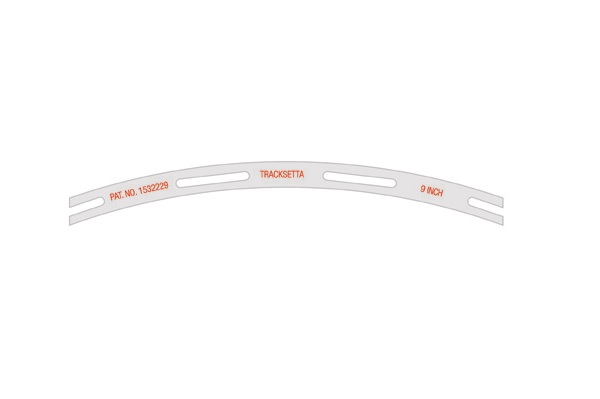 Pcont9 N Gauge 9 In. Radius Tracklaying Template