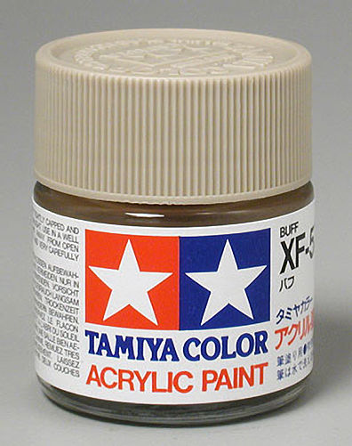Tamiya Paint TAM81357 Tamiya XF-57 Arcylic Glass Jar Paint - Buff Tamiya Paint TAM81357 Tamiya XF-57 Arcylic Glass Jar Paint - Buff