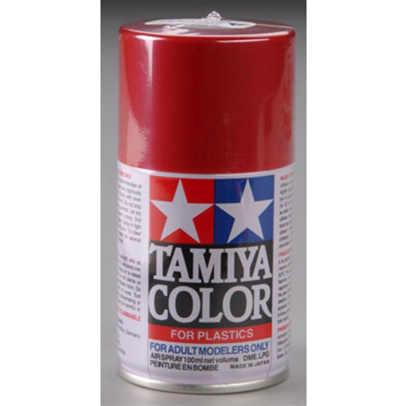 Tamiya Paint TAM85018 Tamiya Spray Lacquer TS18 Metallic Red Tamiya Paint TAM85018 Tamiya Spray Lacquer TS18 Metallic Red