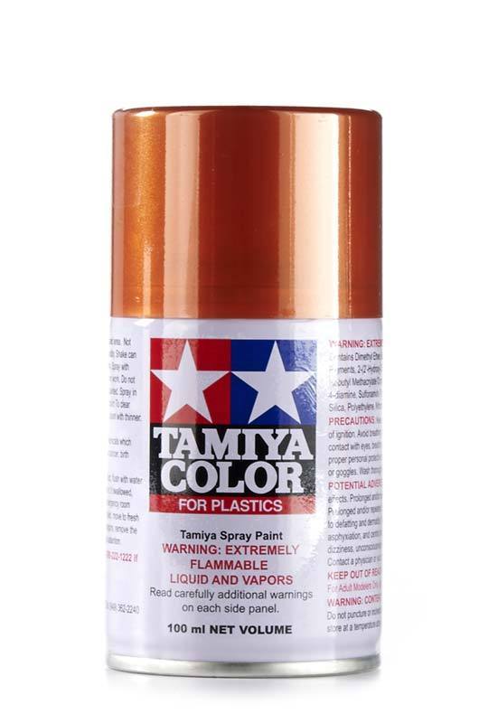 Tamiya Paint TAM85092 TS Spray Lacquer Paint, Metallic Orange Tamiya Paint TAM85092 TS Spray Lacquer Paint, Metallic Orange